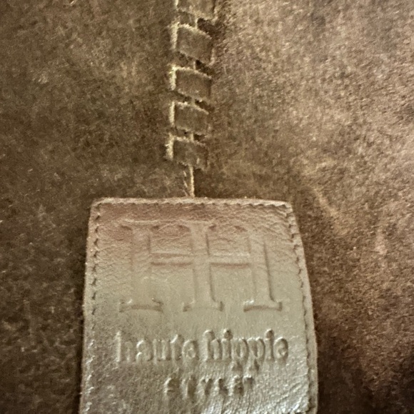 Haute Hippie Brown Suede Shoulder Bag - Picture 2 of 2